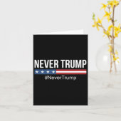 Trump - #nevertrump - kaart (Gele Bloem)