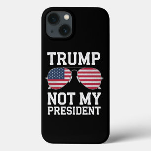 Trump Niet Mijn President Anti-Trump Case-Mate iPhone Case