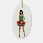 Trump, niet mijn president. keramisch ornament (Rechts)