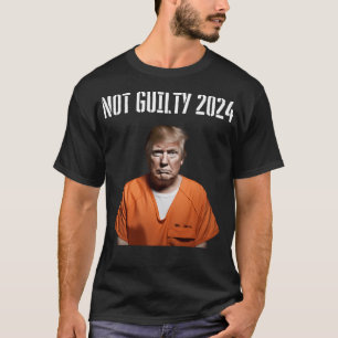 Trump niet schuldig Donald Trump 2024 Shirt Mugsh