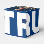 Trump Niets kan stoppen met wat niets komt Bedankdoosjes (Achterkant)