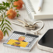 Trump No Brainer Sleutelhanger (Voorkant Rechts)