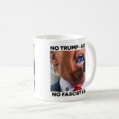 TRUMP "NO FASCIST USA" COFFEE MUG KOFFIEMOK (Voorkant rechts)