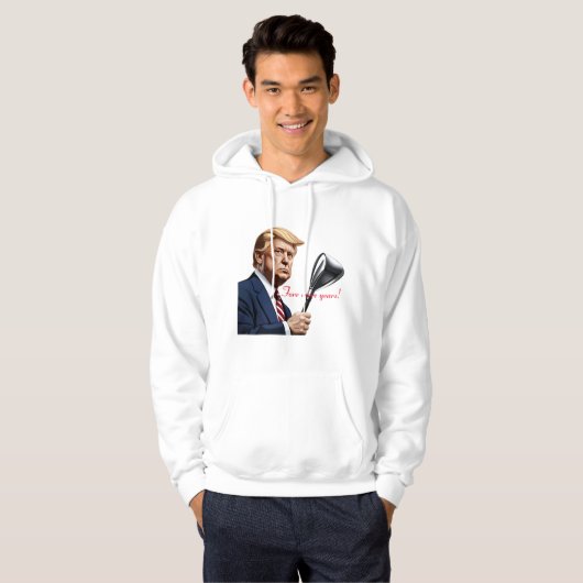 Trump: Nog meer jaren van grootsheid! Hoodie (Voorkant volledig)