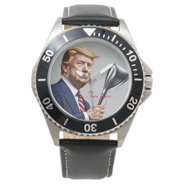 Trump: Nog meer jaren van grootsheid! Horloge (Voorkant)