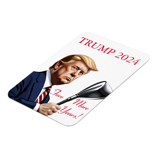 Trump: Nog meer jaren van grootsheid! Magneet (Linkerzijde)