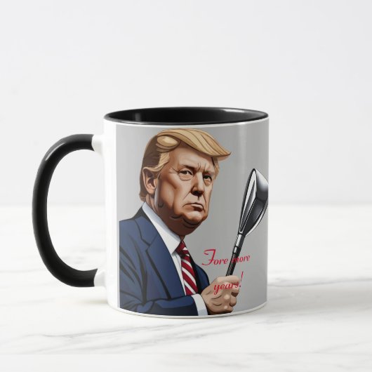 Trump: Nog meer jaren van grootsheid! Mok (Links)