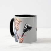 Trump: Nog meer jaren van grootsheid! Mok (Voorkant links)