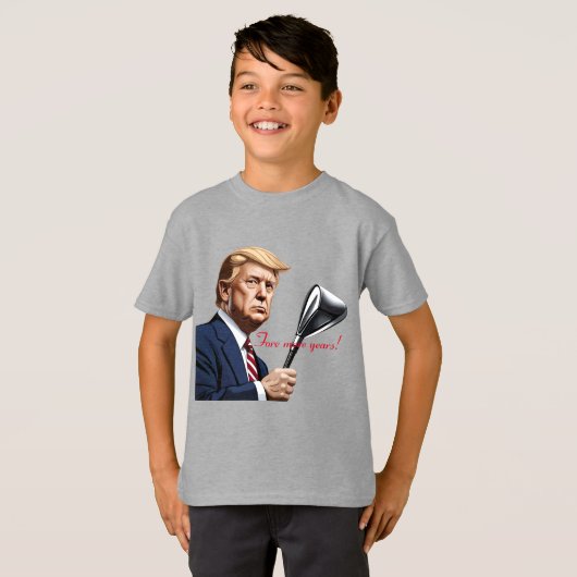 Trump: Nog meer jaren van grootsheid! T-shirt (Voorkant volledig)