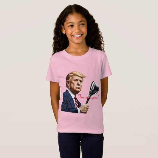 Trump: Nog meer jaren van grootsheid! T-shirt (Voorkant volledig)