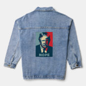 Trump Nope Denim Jas Denim Jacket (Achterkant)