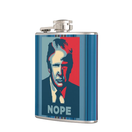 Trump Nope Flask Heupfles (Links)