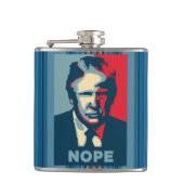 Trump Nope Flask Heupfles (Voorkant)