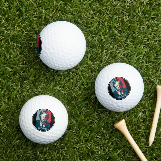 Trump Nope Golf Ball Golfballen (Insitu Gras)