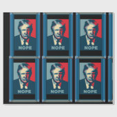 Trump Nope inpakpapier (Vlak)