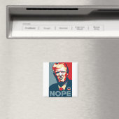 Trump Nope kunst Magneet (Insitu (Vaatwasser))