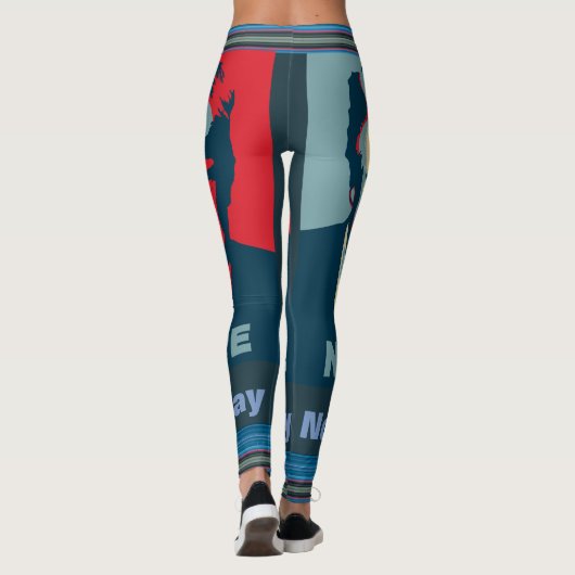 Trump Nope Leggings (Achterkant)