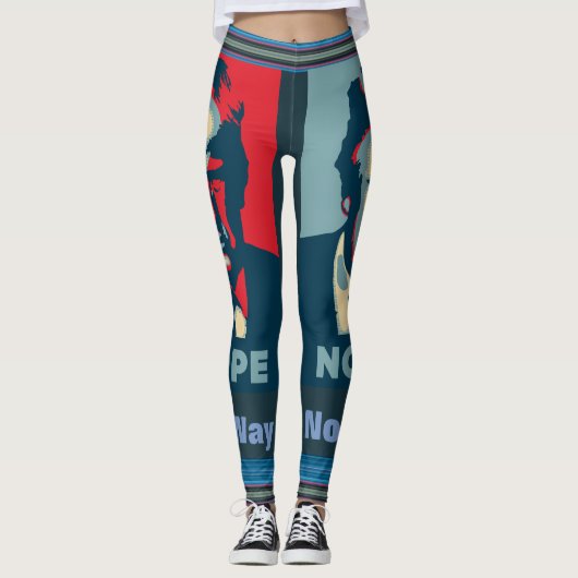 Trump Nope Leggings (Voorkant)