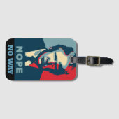 Trump Nope No Way Bagagelabel (Voorkant (horizontaal))