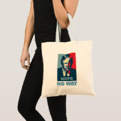 Trump Nope No Way Canvas tas (Voorkant (product))