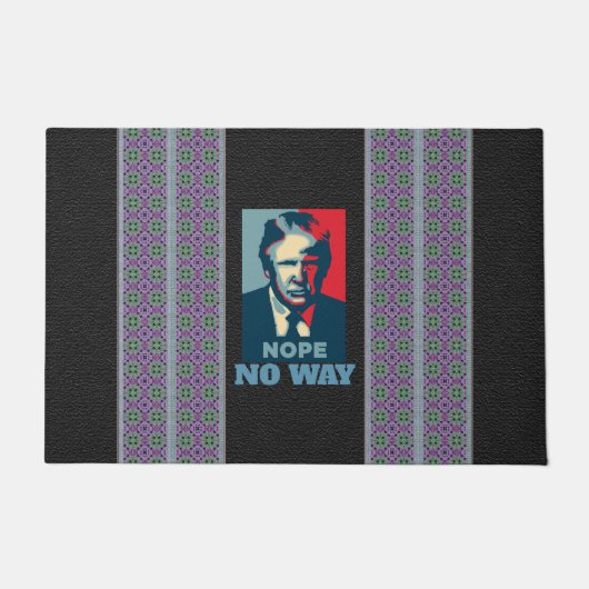 Trump Nope No Way Deurmat (Voorkant)