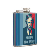 Trump Nope No Way Flask Heupfles (Rechts)