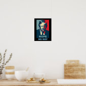 Trump Nope No Way Poster (Keuken)