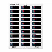Trump Nope No Way retouradreslabel Etiket (Full Sheet)
