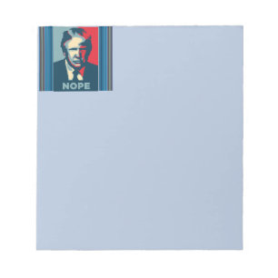 Trump Nope-Notitieblok Notitieblok