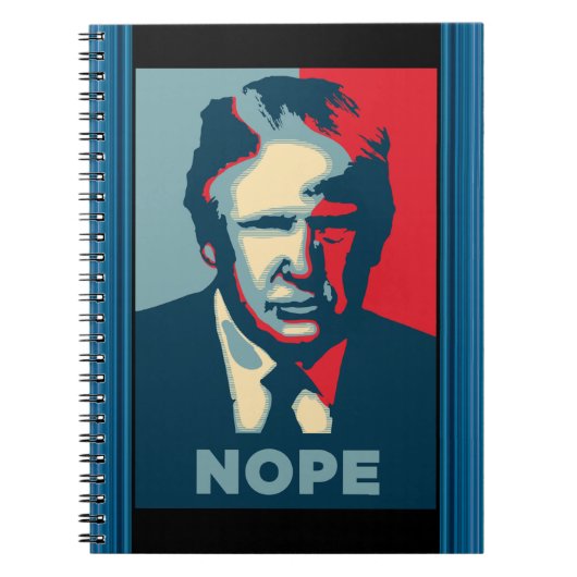 Trump Nope-Notitieboek Notitieboek (Voorkant)