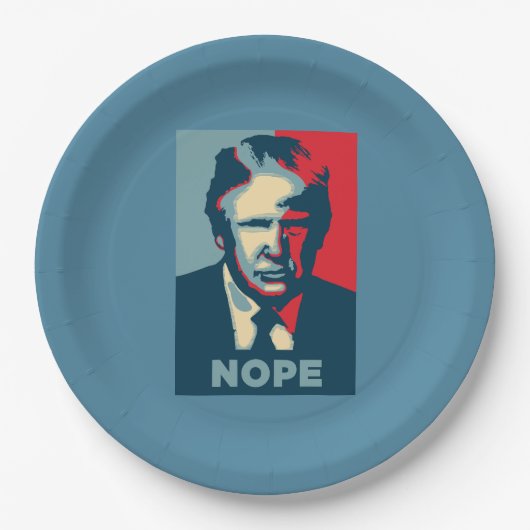 Trump Nope papier Bord (Voorkant)