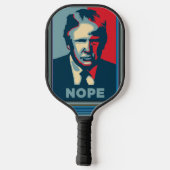 Trump Nope Pickleball Paddle (Achterkant)