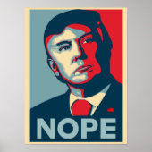 Trump - Nope Poster (Voorkant)
