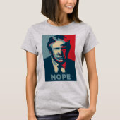 Trump Nope T-shirt (Voorkant)