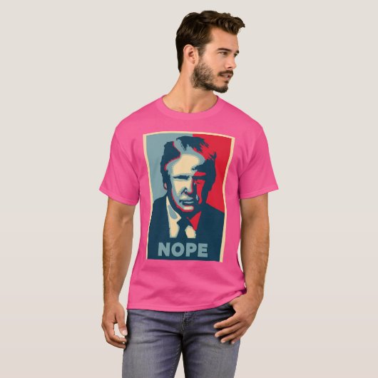 Trump Nope T-shirt (Voorkant volledig)