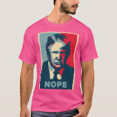 Trump Nope T-shirt (Voorkant)