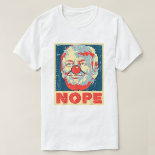 TRUMP NOPE T-Shirt (Design voorkant)