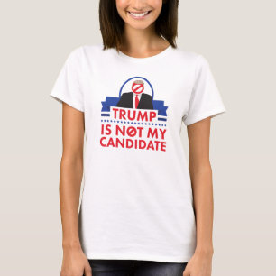 Trump not My Candidate Women's Tanktop