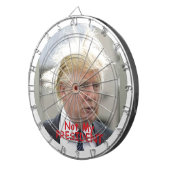 TRUMP not My President Dart Dartbord (Voorkant Rechts)