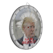 TRUMP not My President Dart Dartbord (Voorkant Links)