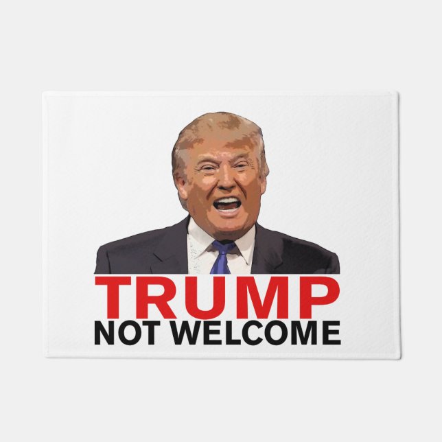 Trump not Welcome Deurmat (Voorkant)