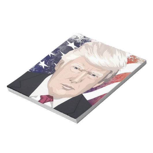 TRUMP NOTE PAD NOTITIEBLOK (Linkerzijde)