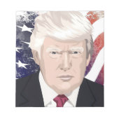 TRUMP NOTE PAD NOTITIEBLOK (Voorkant)