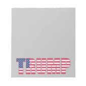 TRUMP NOTE PAD NOTITIEBLOK (Voorkant)