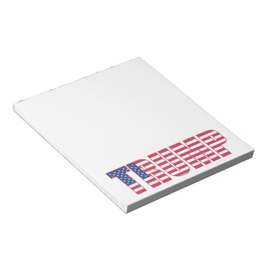 TRUMP NOTE PAD NOTITIEBLOK (Schuin)