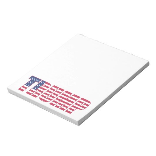 TRUMP NOTE PAD NOTITIEBLOK (Linkerzijde)