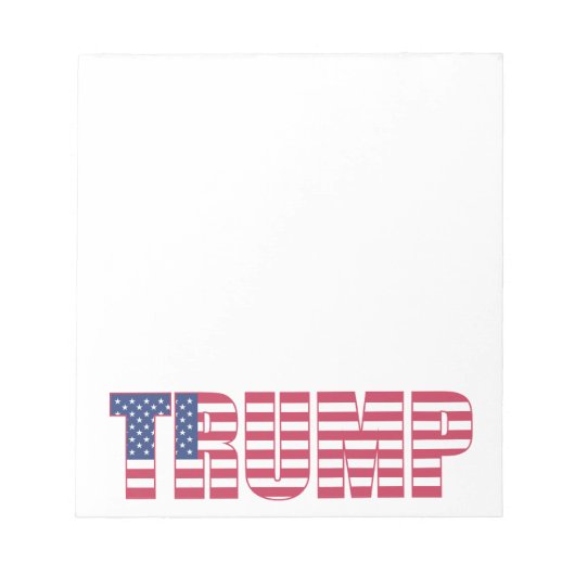 TRUMP NOTE PAD NOTITIEBLOK (Voorkant)