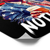 Trump Nothing Can Stop What's Coming Nothing Poster (Hoek)