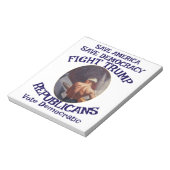 Trump Notitieblok (Linkerzijde)