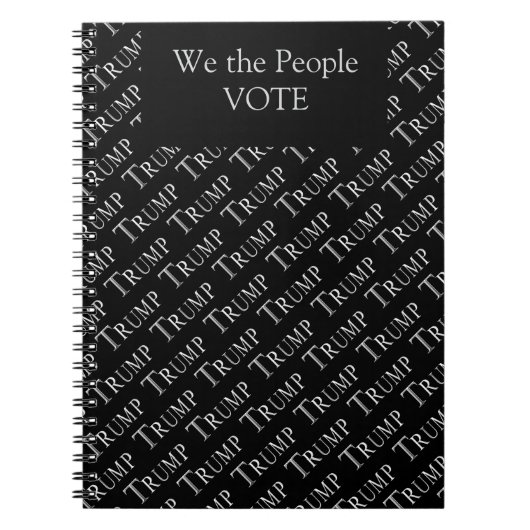TRUMP NOTITIEBOEK (Voorkant)